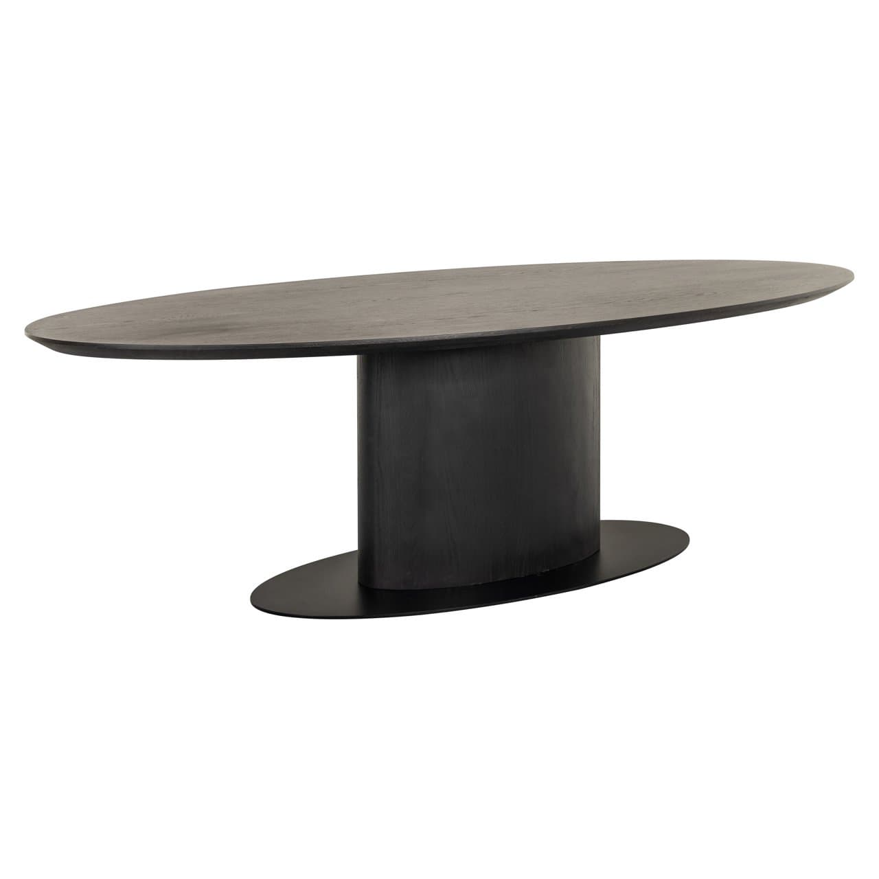 Eettafel Gordon dark coffee ovaal 240 cm