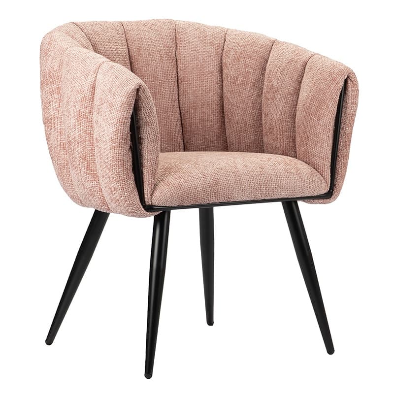 Breeze Chair pastel roze fauteuil set van 2 stuks
