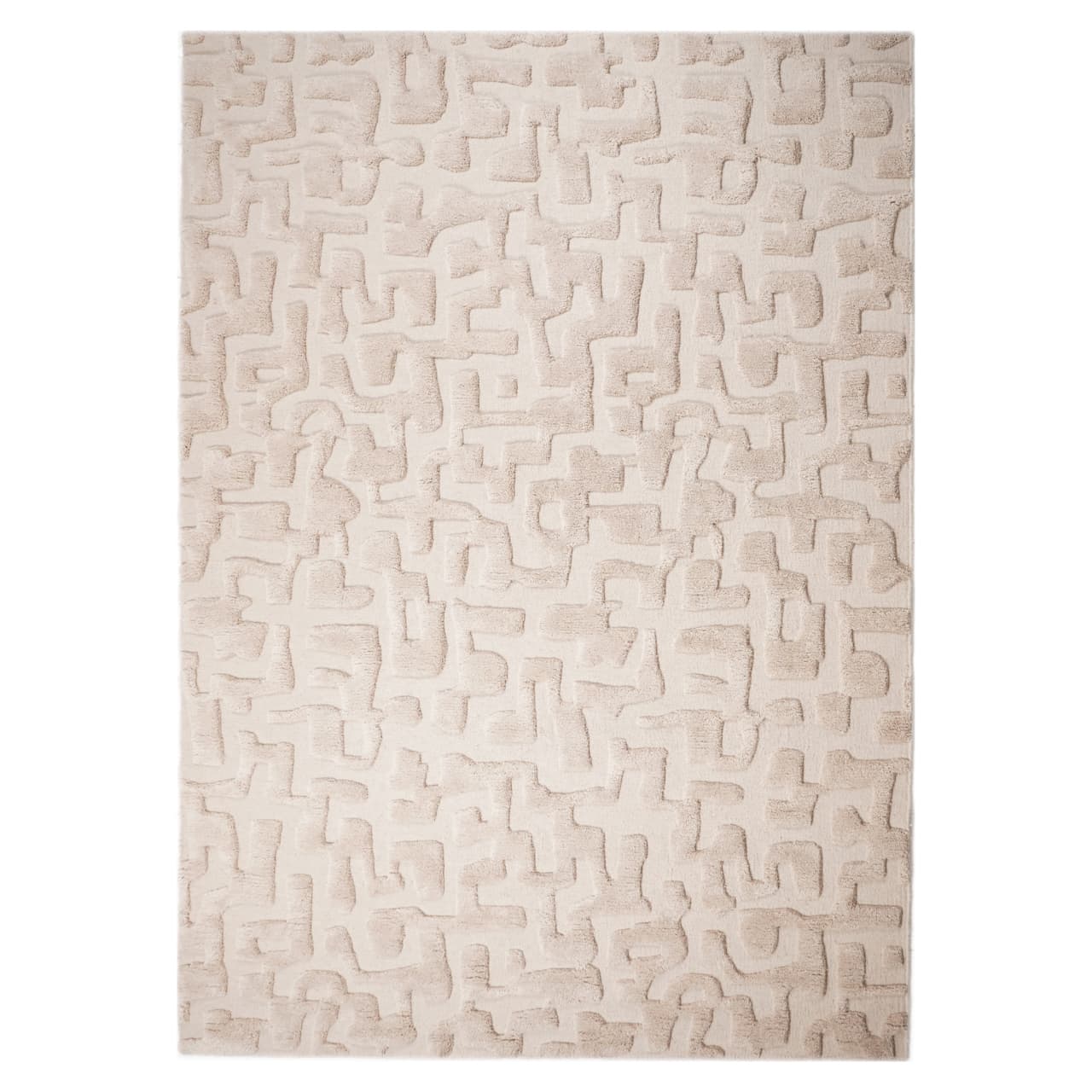 Vloerkleed La Gomera beige 300x400 cm - 80% wol