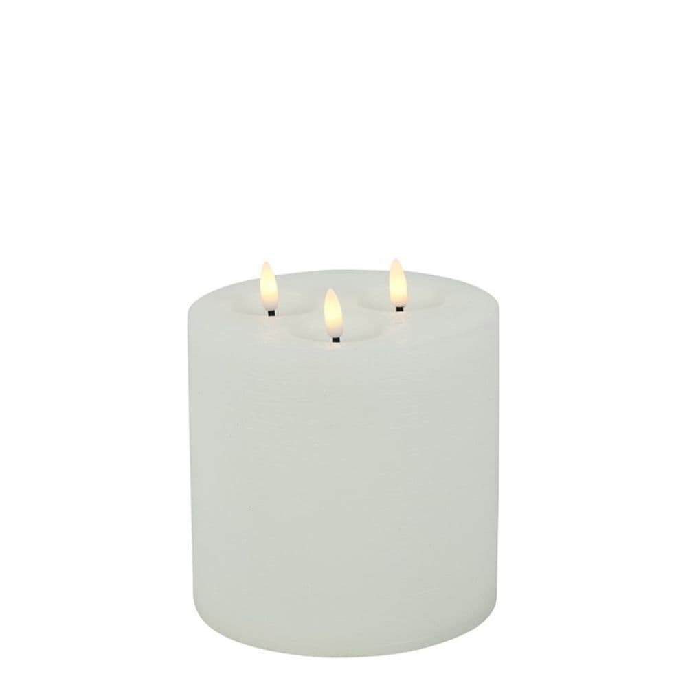 Luxe Ledkaars 3 lichts 15cm dia